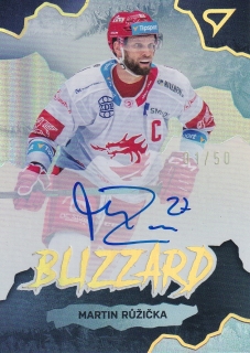 22-23 Tipsport Extraliga - Martin RŮŽIČKA č. BLS-RU AUTO 01/50