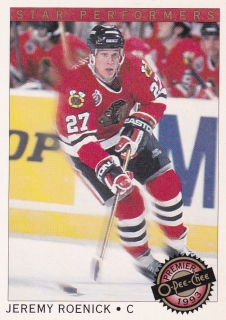 92-93 OPC Premier - Jeremy ROENICK č. 5 Star Performers
