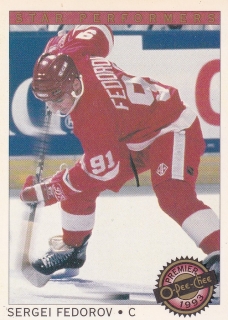 92-93 OPC Premier - Sergei FEDOROV č. 20 Star Performers