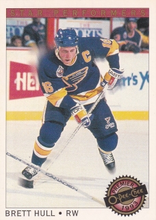 92-93 OPC Premier - Brett HULL č. 21 Star Performers