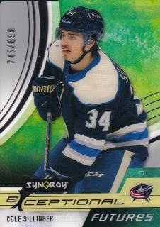 21-22 UD Synergy - Cole SILLINGER č. EF-CS Futures x/899