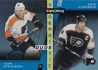 21-22 UD Synergy - Cam ATKINSON/Eric LINDROS č. SD-18