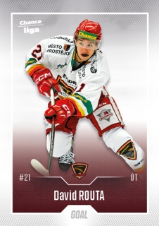 22-23 GOAL Cards - David ROUTA č. 255