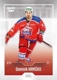 22-23 GOAL Cards - Dominik HRNÍČKO č. 366