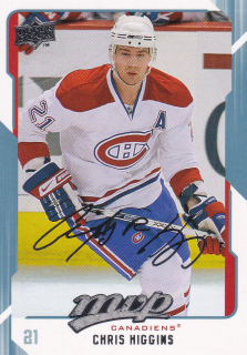 2008-09 MVP - Chris HIGGINS č. 158