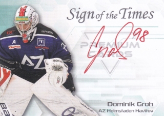 2022 Masked Stories - Dominik GROH č. SOF-DOG RED x/9