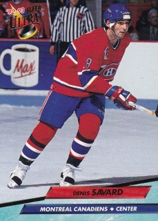 92-93 Ultra Fleer - Denis SAVARD č. 109