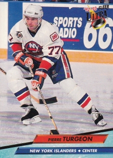 92-93 Ultra Fleer - Pierre TURGEON č. 132