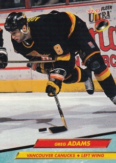 92-93 Ultra Fleer - Greg ADAMS č. 217