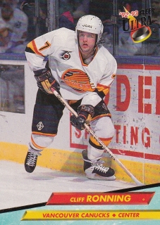 92-93 Ultra Fleer - Cliff RONNING č. 227