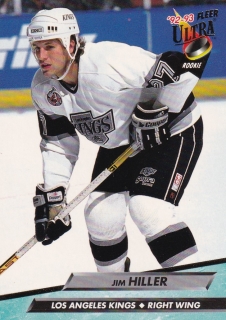 92-93 Ultra Fleer - Jim HILLER č. 307 (RC)