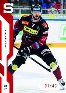 22-23 Tipsport Extraliga - Jan BUCHTELE č. 264 RED x/49