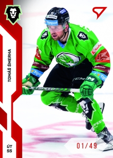 22-23 Tipsport Extraliga - Tomáš ŠMERHA č. 283 RED x/49