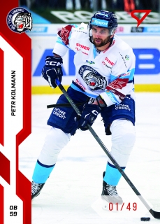 22-23 Tipsport Extraliga - Petr KOLMANN č. 303 RED x/49