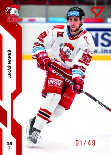 22-23 Tipsport Extraliga - Lukáš MAREŠ č. 322 RED x/49