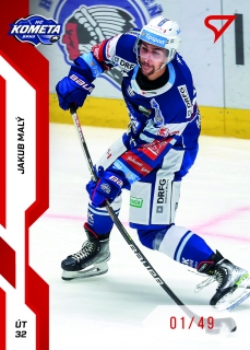 22-23 Tipsport Extraliga - Jakub MALÝ č. 336 RED x/49