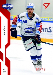 22-23 Tipsport Extraliga - Jan SÜSS č. 338 RED x/49