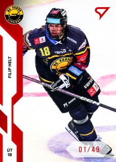 22-23 Tipsport Extraliga - Filip HELT č. 353 RED x/49