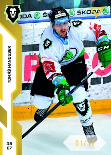 22-23 Tipsport Extraliga - Tomáš HANOUSEK č. 278 GOLD x/19