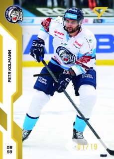 22-23 Tipsport Extraliga - Petr KOLMANN č. 303 GOLD x/19
