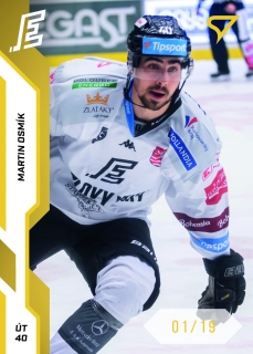 22-23 Tipsport Extraliga - Martin OSMÍK č. 346 GOLD x/19