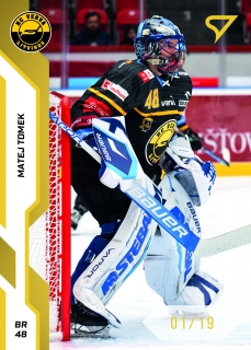22-23 Tipsport Extraliga - Matej TOMEK č. 348 GOLD x/19