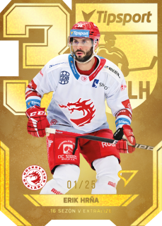 22-23 Tipsport Extraliga - Erik HRŇA č. AV-01 LIMITED x/25