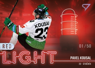 22-23 Tipsport Extraliga - Pavel KOUSAL č. RL-09 LIMITED x/50