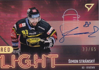 22-23 Tipsport Extraliga - Šimon STRÁNSKÝ č. RLS-SS AUTO 33/65