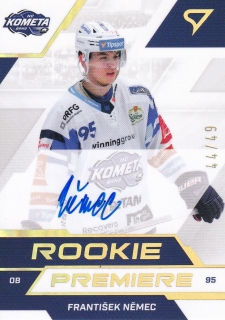 22-23 Tipsport Extraliga - František NĚMEC č. RPS-FN AUTO 44/49