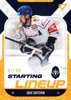 22-23 Tipsport Extraliga - Jake DOTCHIN č. SL-80 3rd PERIOD x/30
