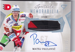 22-23 Tipsport Extraliga - Matej PAULOVIČ č. SM-MP 08/35