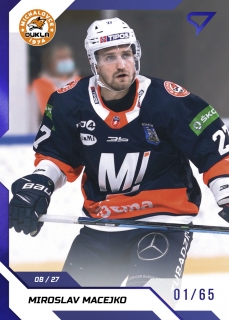 22-23 Tipos Extraliga - Miroslav MACEJKO č. 258 BLUE x/65