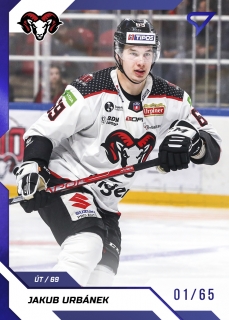 22-23 Tipos Extraliga - Jakub URBÁNEK č. 281 BLUE x/65