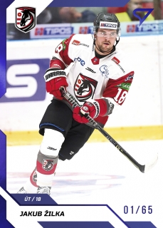 22-23 Tipos Extraliga - Jakub ŽILKA č. 293 BLUE x/65