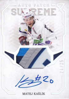 22-23 Tipos Extraliga - Matej KAŠLÍK č. AP-KA AUTO PATCH 24/25
