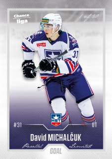 22-23 GOAL Cards - David MICHALČUK č. 284 SILVER x/60