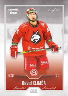 22-23 GOAL Cards - David KLIMŠA č. 338 SILVER x/60