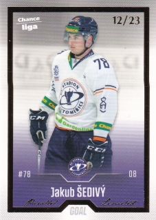22-23 GOAL Cards - Jakub ŠEDIVÝ č. 266 GOLD x/23