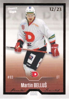 22-23 GOAL Cards - Martin BELLUŠ č. 357 GOLD x/23