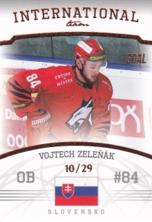 22-23 GOAL Cards - Vojtech ZELEŇÁK č. IT-09 PARALLEL x/29