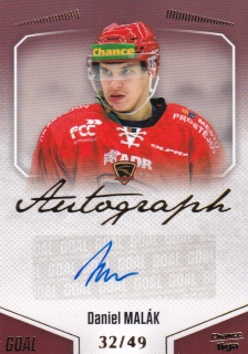 22-23 GOAL Cards - Daniel MALÁK č. A-103