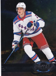 21-22 Metal Universe - Nils LUNDKVIST č. R-38 RETRO ROOKIES 97-98