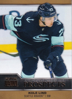 21-22 Metal Universe - Kole LIND č. PP-42 PREMIUM PROSPECTS