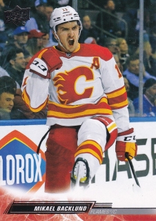 22-23 Upper Deck Series 2 - Mikael BACKLUND č. 278