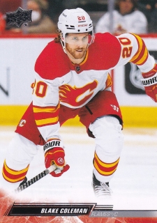 22-23 Upper Deck Series 2 - Blake COLEMAN č. 281
