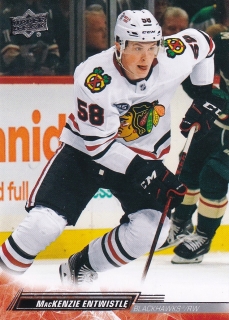 22-23 Upper Deck Series 2 - MacKenzie ENTWISTLE č. 295