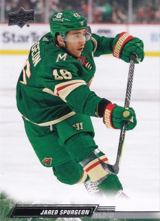 22-23 Upper Deck Series 2 - Jared SPURGEON č. 343