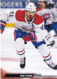 22-23 Upper Deck Series 2 - Paul BYRON č. 351