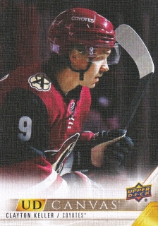 22-23 Upper Deck Series 2 - Clayton KELLER č. C123 UD CANVAS